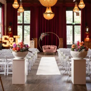Bruiloft decoratie