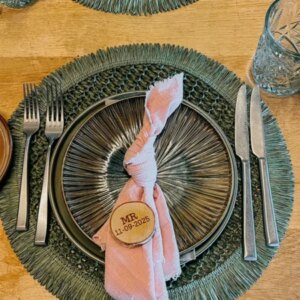 Groene placemat
