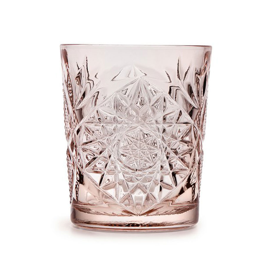 Roze waterglas